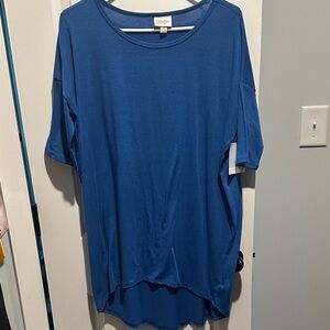 LuLaRoe Blue Women's Tunic Top